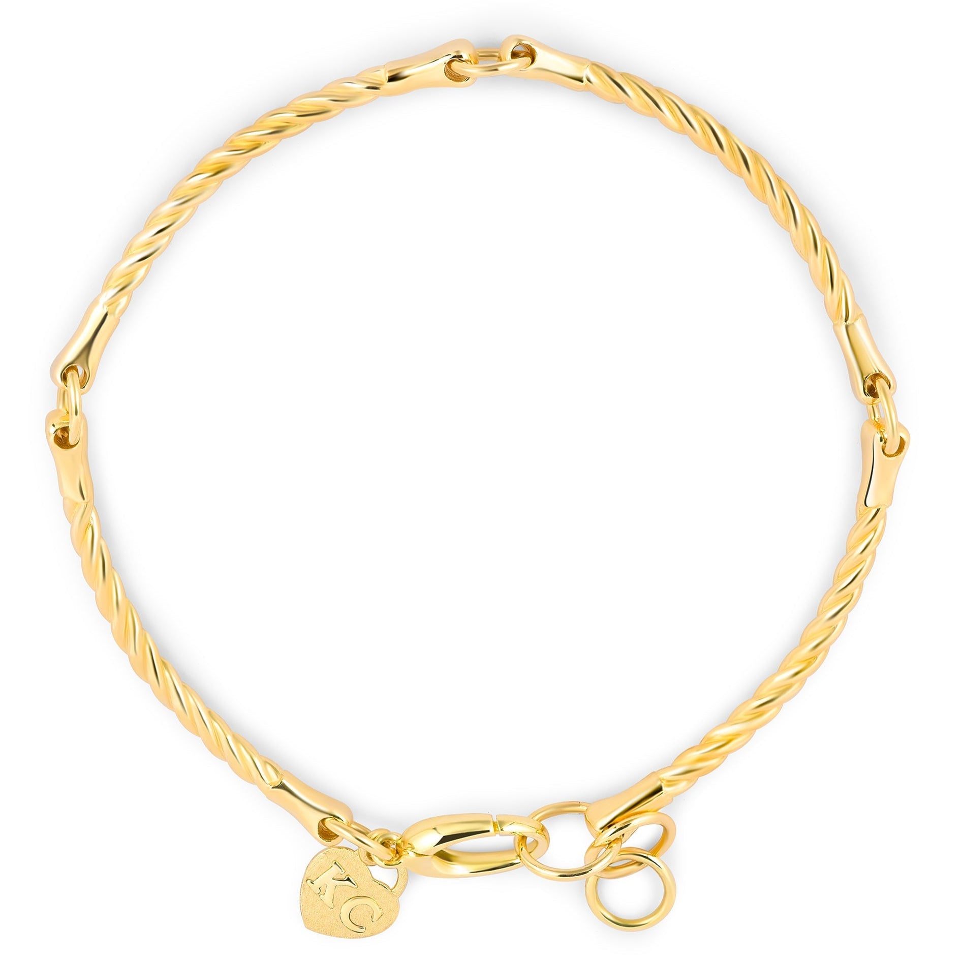 Twisted Bar Bracelet