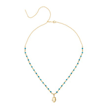 Load image into Gallery viewer, Turquoise Beaded Chain
